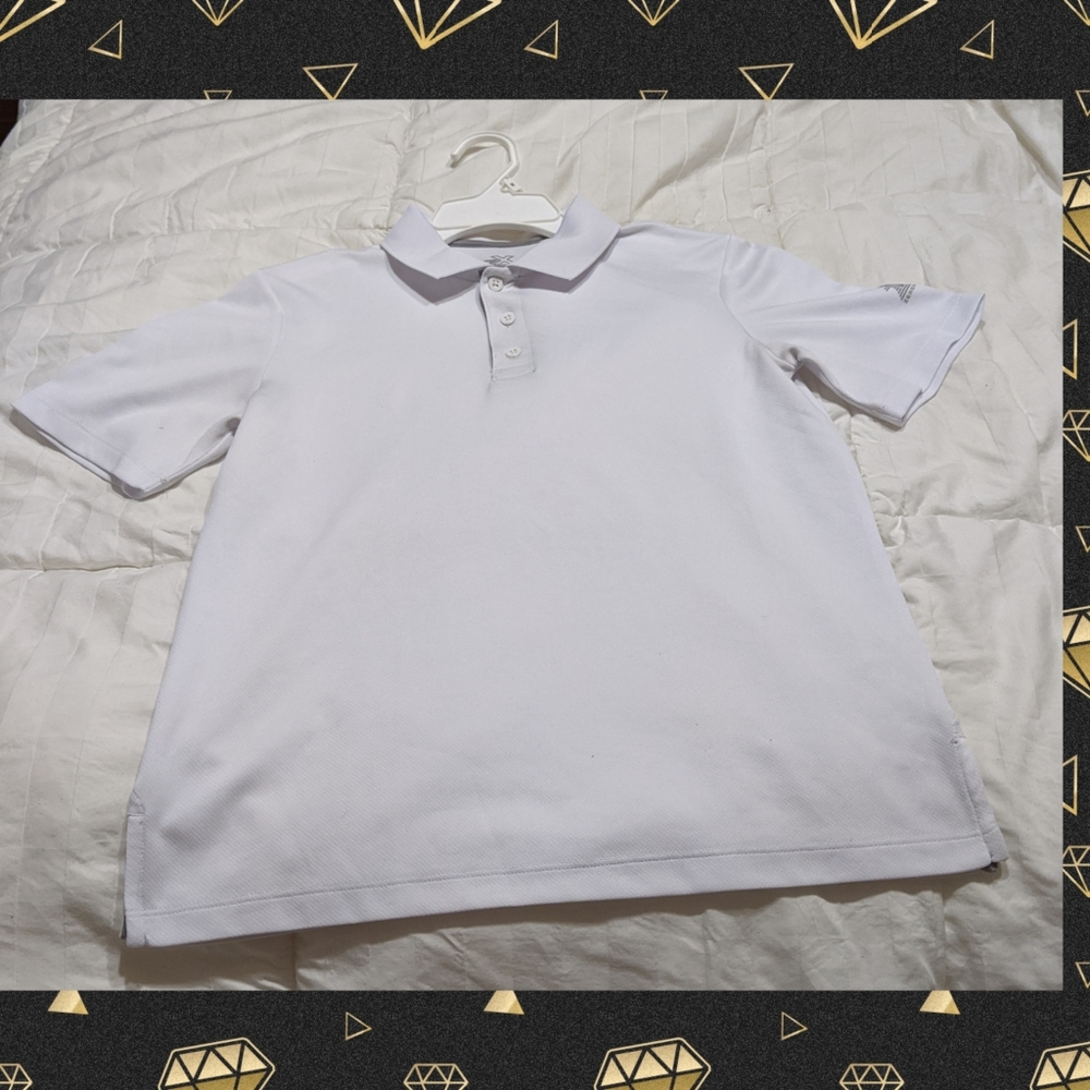 White performance Polo